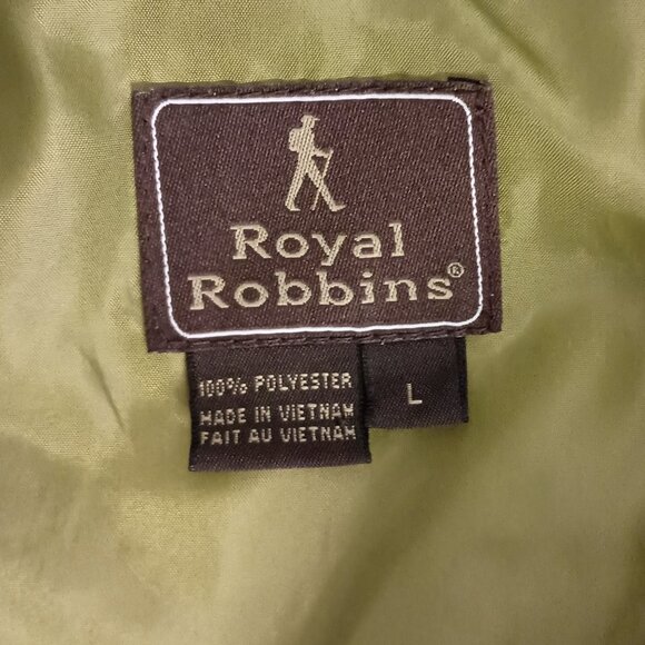 Royal Robbins Green Packable Quilted Outdoor Cottagecore Vest Women’s L - Large - Picture 10 of 16